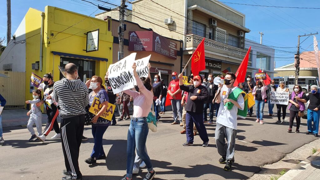 Ato Fora Bolsonaro em Alegrete