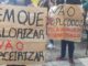 Servidores da Prefeitura protestam contra PLC 002
