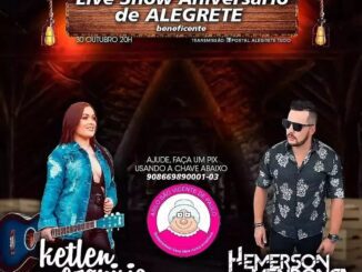 Última grande live da temporada será neste sábado pelo Alegrete Tudo