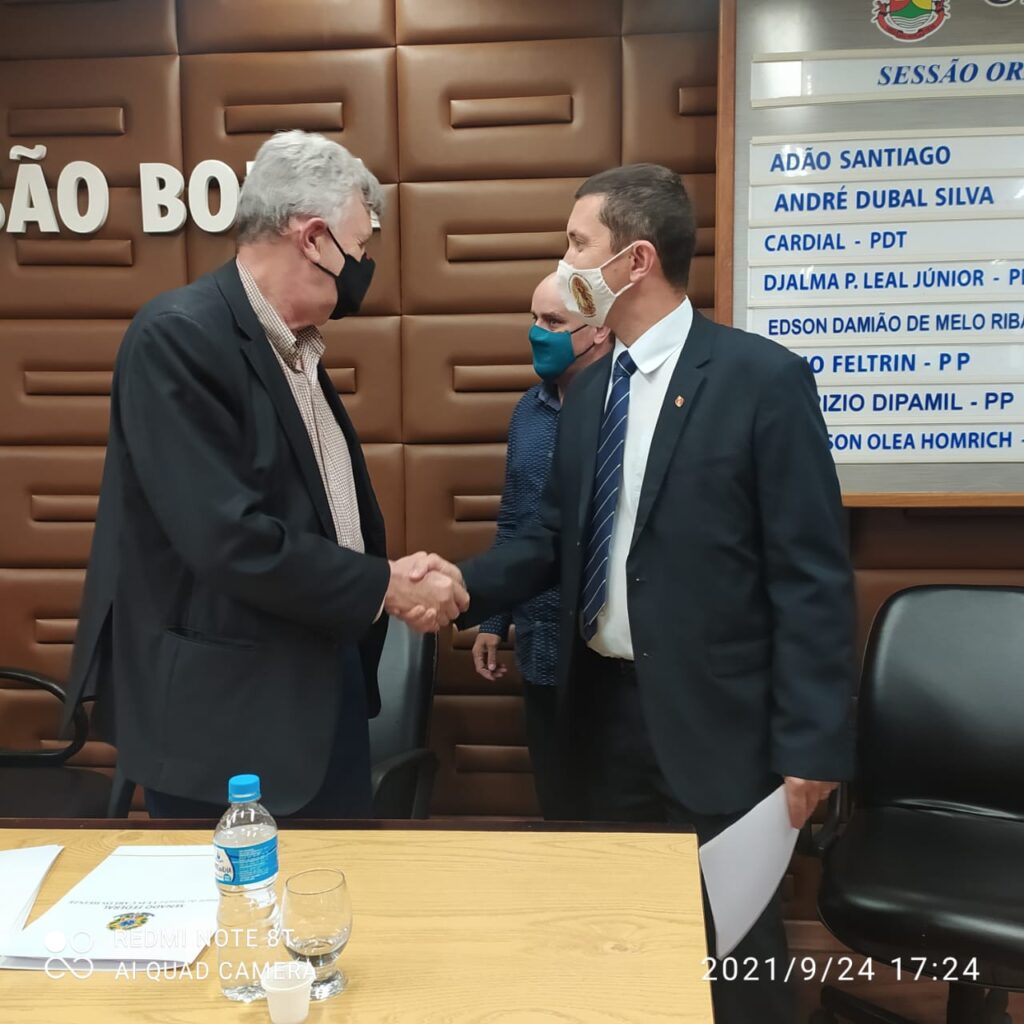 Vereador Fan participou da reunião da ULFRO em São Borja
