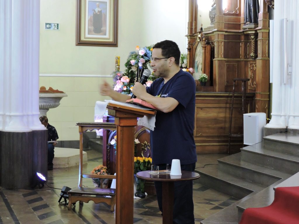 Igreja Matriz Nossa Senhora a Conceição - celebrou o dia da Padroeira do Brasil.