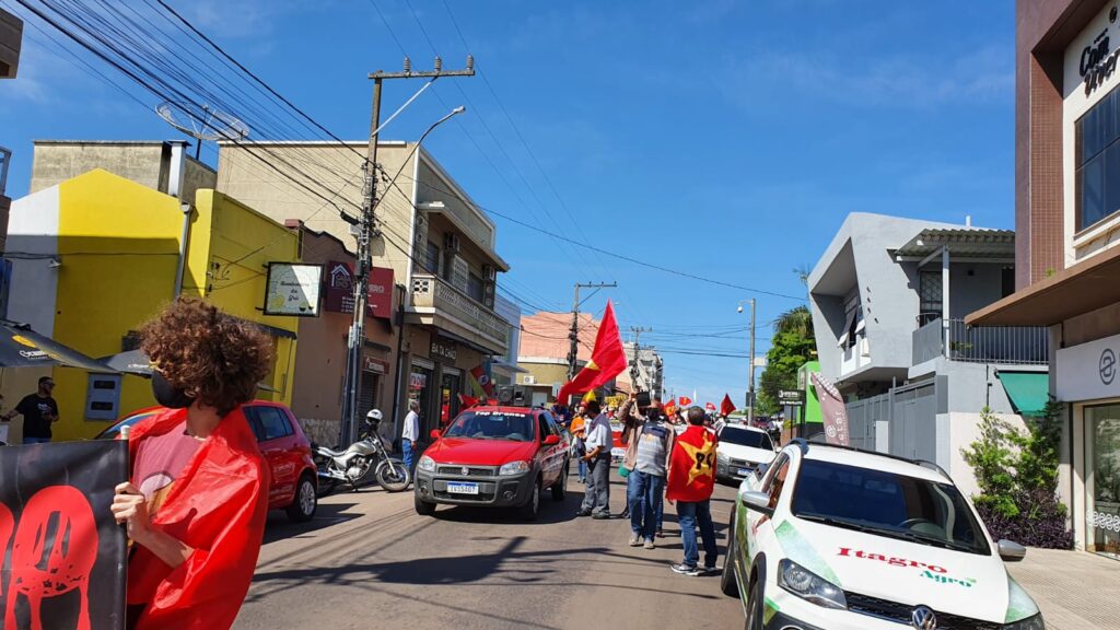 Ato Fora Bolsonaro em Alegrete