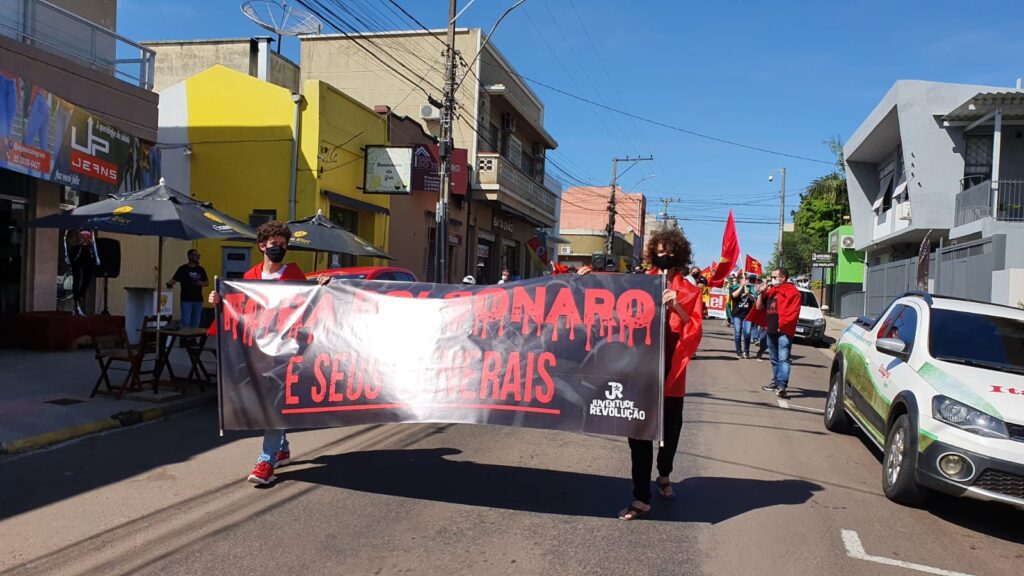 Ato Fora Bolsonaro em Alegrete