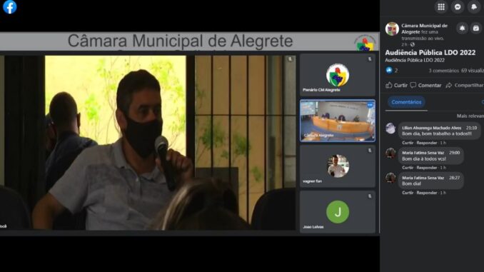 Líderes de bairros reivindicam audiências da LDO em horário acessível para todos Líderes de bairros reivindicam audiências da LDO em horário acessível para todos