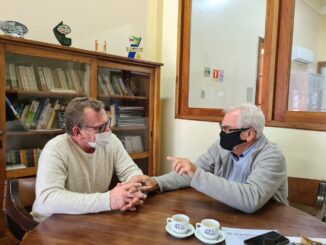 Mainardi e Edemundo, da ARCO, acertam mobilização para aprovar projeto que disponibiliza recursos para a ovinocultura
