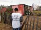 Foram 720 quilos de alimentos para famílias que vivem em áreas de risco