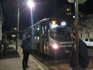 Fiscalização dos ônibus - linhas noturnas