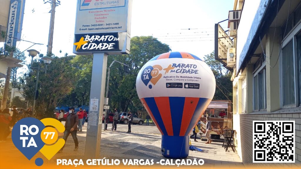 Promoção “Rota 77 te leva pra Gramado”