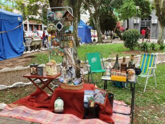 Brick da Praça tirou de casa expositores e um bom público