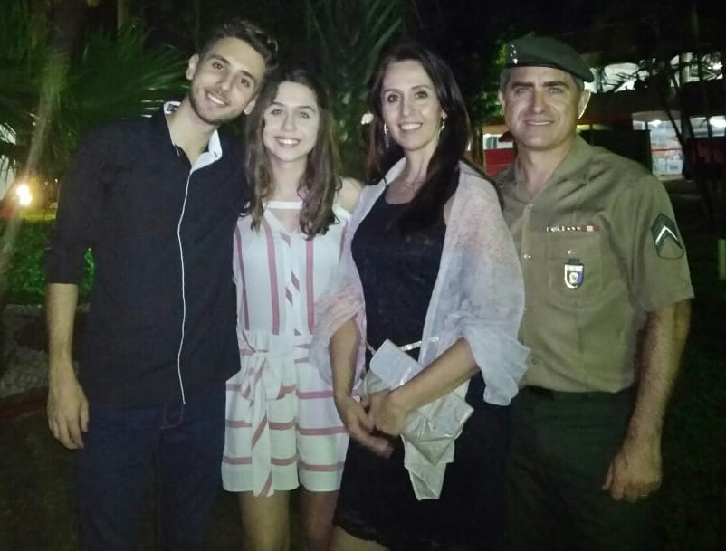 Evento em Brasília com a família