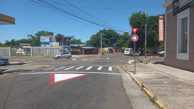 Atenção motoristas! Rotatória é implementada no Centro