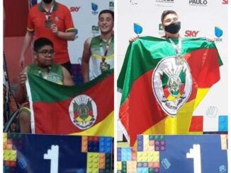 Atletas alegretenses são medalhistas nas Paralimpíadas em São Paulo