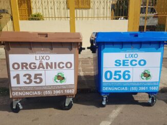 Container da coleta seletiva