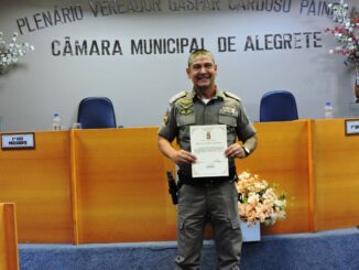 Tenente Nei é Cidadão Alegretense com muito mérito e louvor