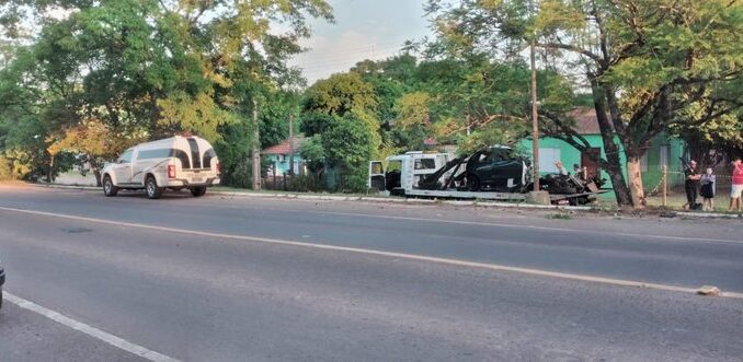 Dois jovens morrem em acidente de carro em Rosário do Sul