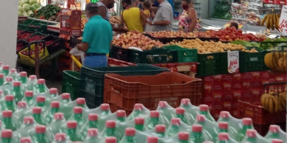 Movimento nos mercados