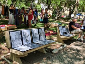 Brick Natalino, na Praça Getúlio Vargas, ofereceu muitas opções em presentes