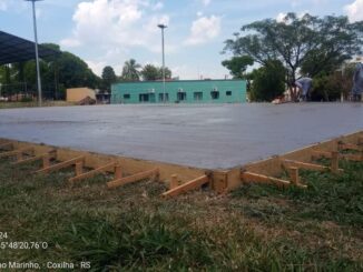 quadra de basquete na modalidade 3 X 3