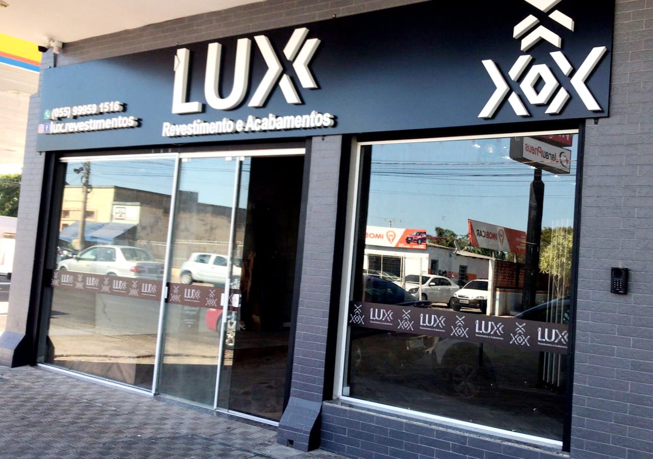 Inaugurou Lux Acabamentos e Revestimentos, mais beleza e funcionalidade à sua obra