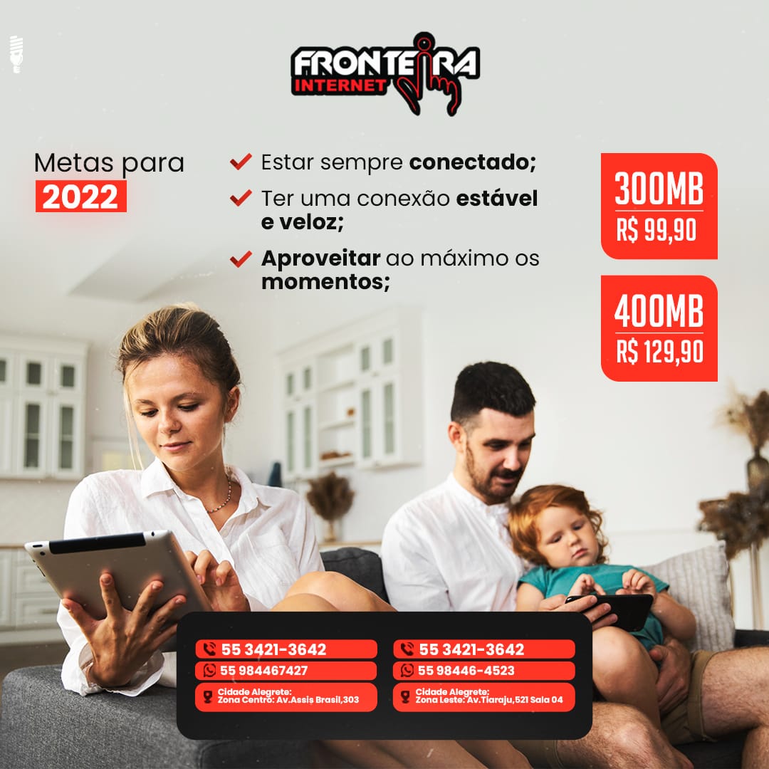 Fronteira Internet a ultra velocidade que avança fronteiras