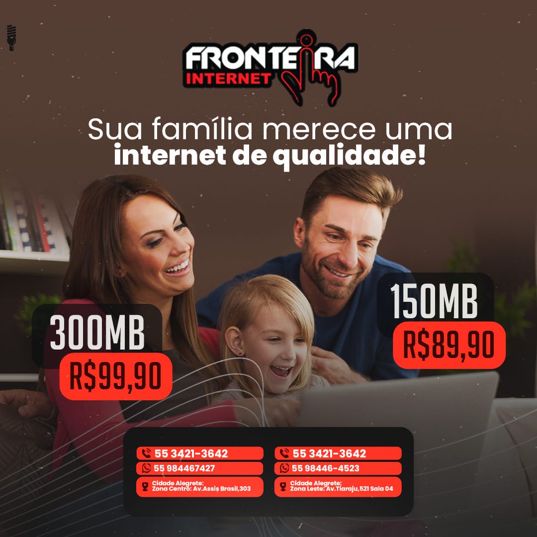 Fronteira Internet a ultra velocidade que avança fronteiras