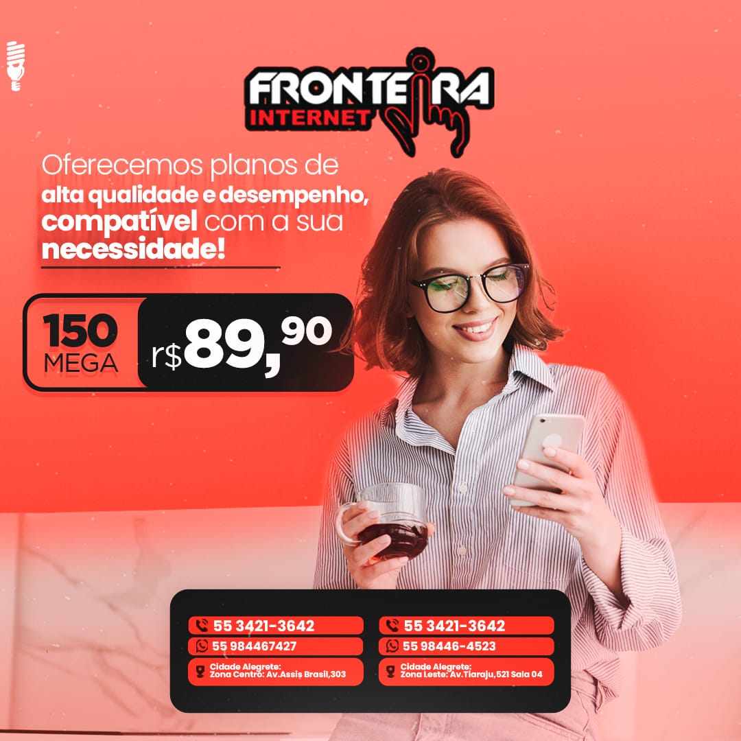 Fronteira Internet a ultra velocidade que avança fronteiras