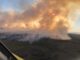 Fogo em campos em Alegrete