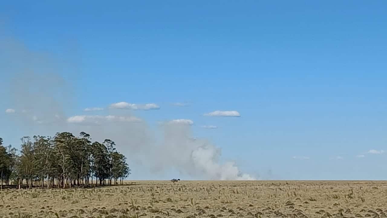 Incêndio, no interior, mobiliza Bombeiros, moradores e aeronaves agrícolas