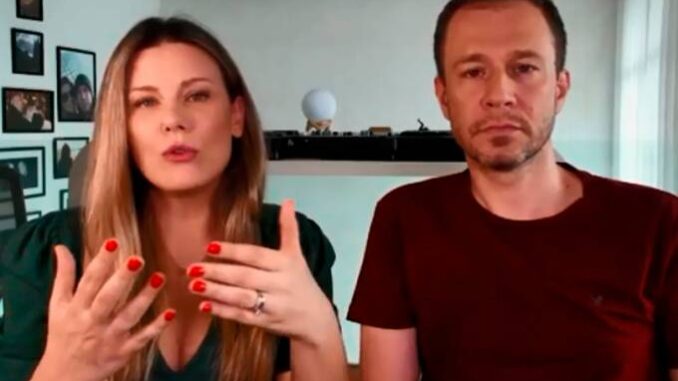 Tiago Leifert e Daiana Garbin contam em vídeo que filha está com câncer