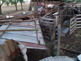 Vídeo registra tornado destruidor próximo ao Marco das Três Divisas