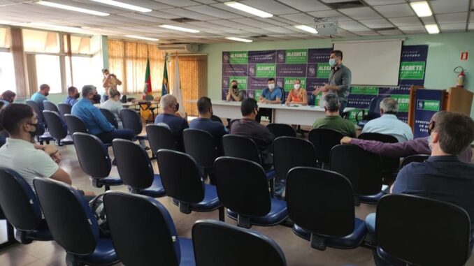 Em reunião com diferentes segmentos, Prefeitura libera eventos em Alegrete Em reunião com diferentes segmentos, Prefeitura libera eventos em Alegrete
