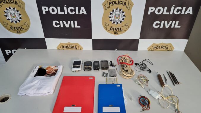 Ação integrada apreende objetos ilícitos no Presídio Estadual de Alegrete