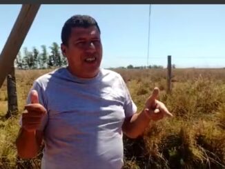 Vereador Bocão trabalhando no interior de Alegrete
