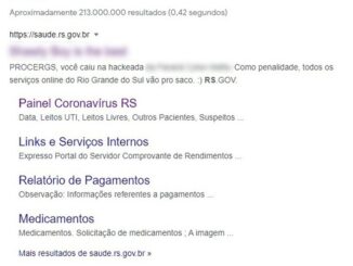 Sites do governo do RS ficam fora do ar após ataque cibernético