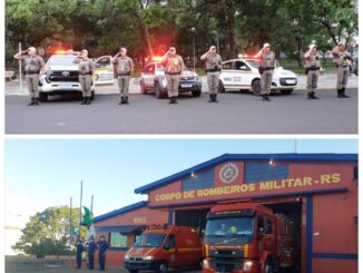 Bombeiros e Brigada Militar