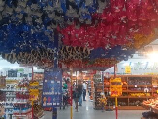 Ovos de chocolate em mercados de Alegrete