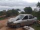 Colisão frontal entre carreta, carregada de arroz, e carro deixa um ferido na ERS 566