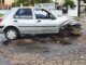 Acidente em cruzamento envolve dois veículos