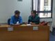 Presidente Anilton Oliveira concedendo entre