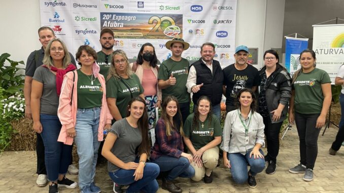 Empreendedores do Turismo Rural do Alegrete participam da Expoagro Afubra