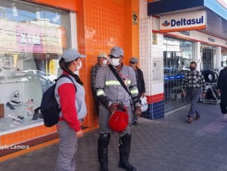Muitos continuam usando máscaras em Alegrete