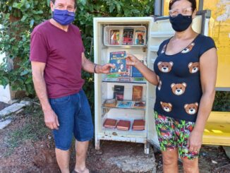 Ponto de leitura na Zona Leste