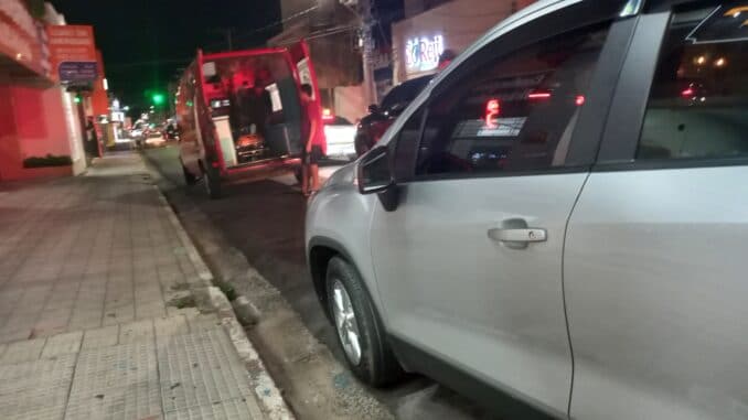 Acidente na Rua dos Andradas Acidente na Rua dos Andradas