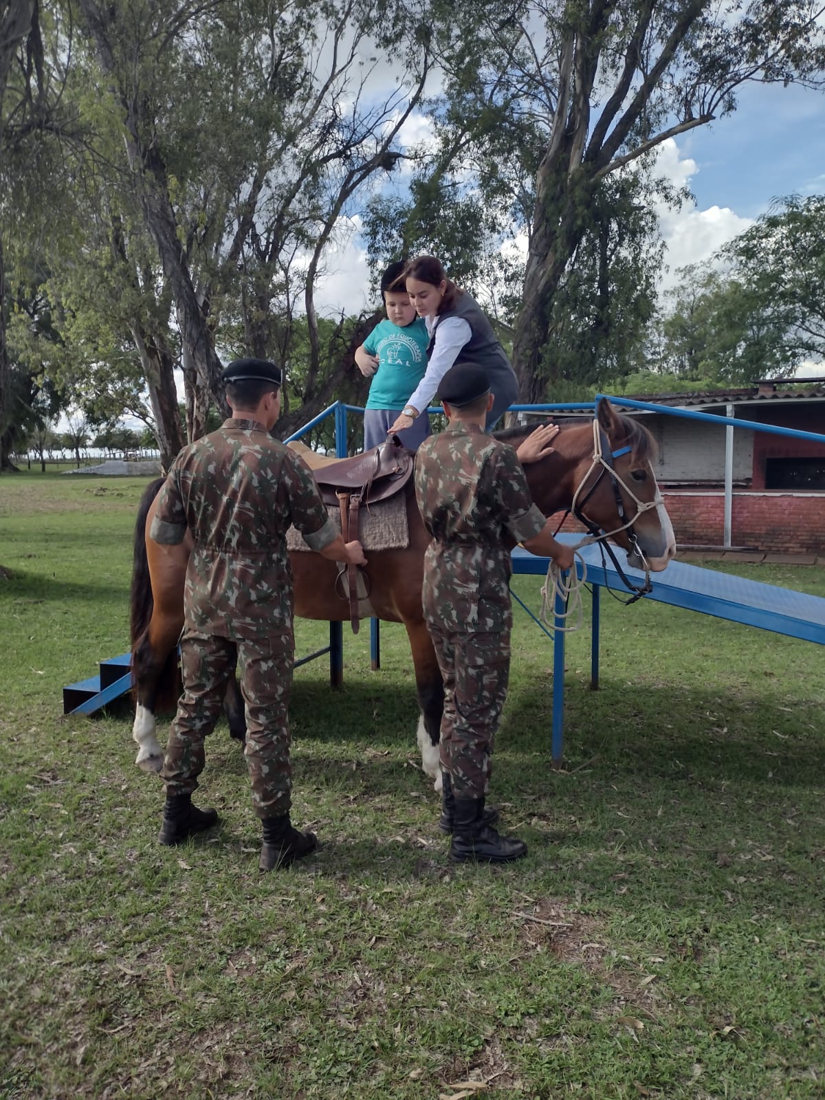 Retomada da Equoterapia