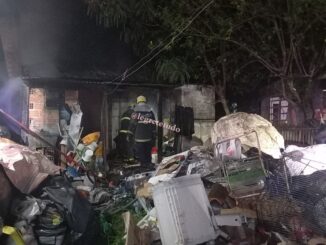 Incêndio com óbito