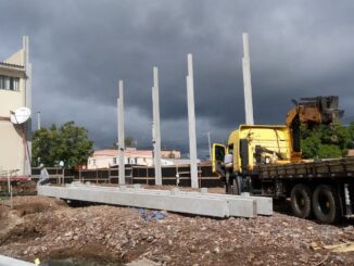 Obra na Santa Casa de Alegrete