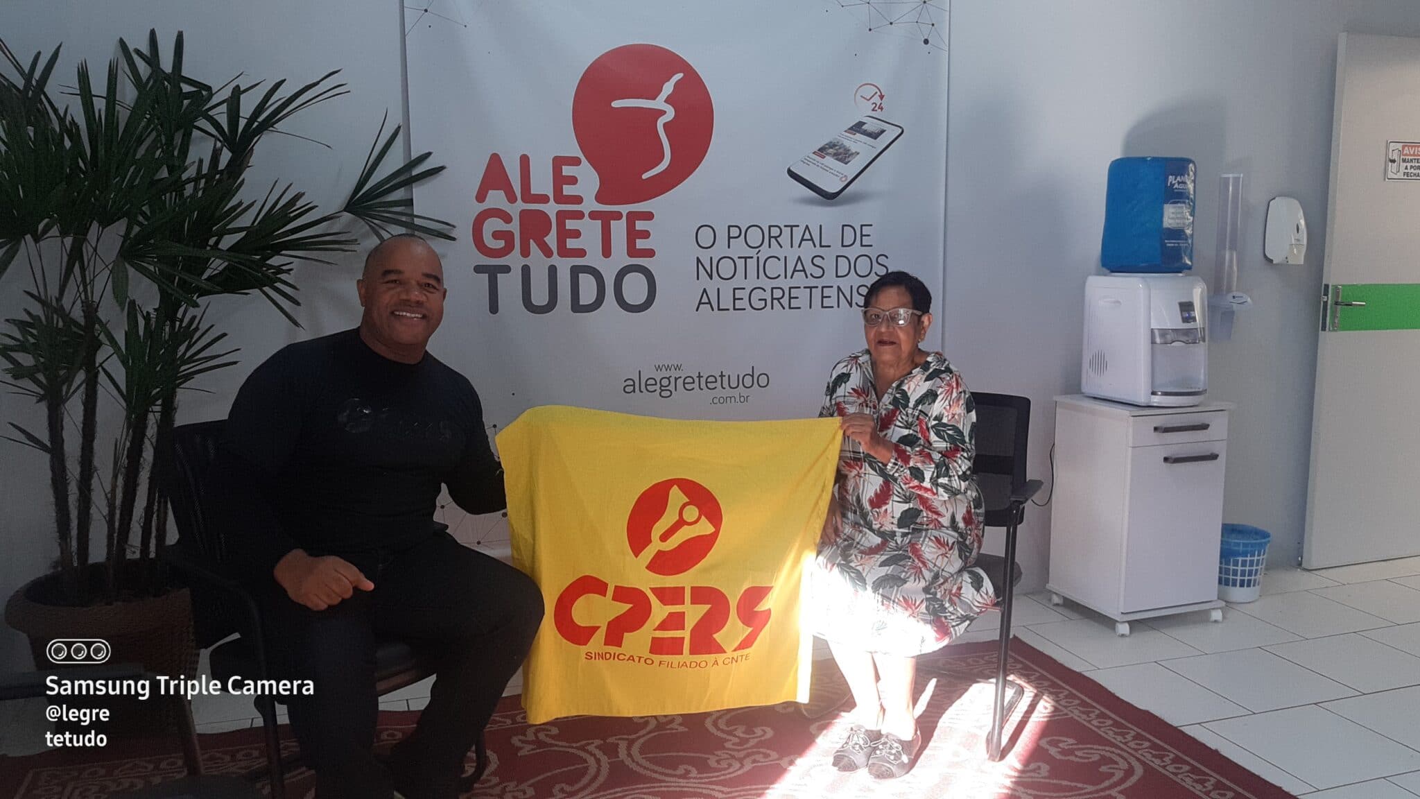 Diretor do CPERS central em Alegrete