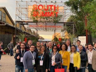 Comitiva de Alegrete no South Summit em Porto Alegre
