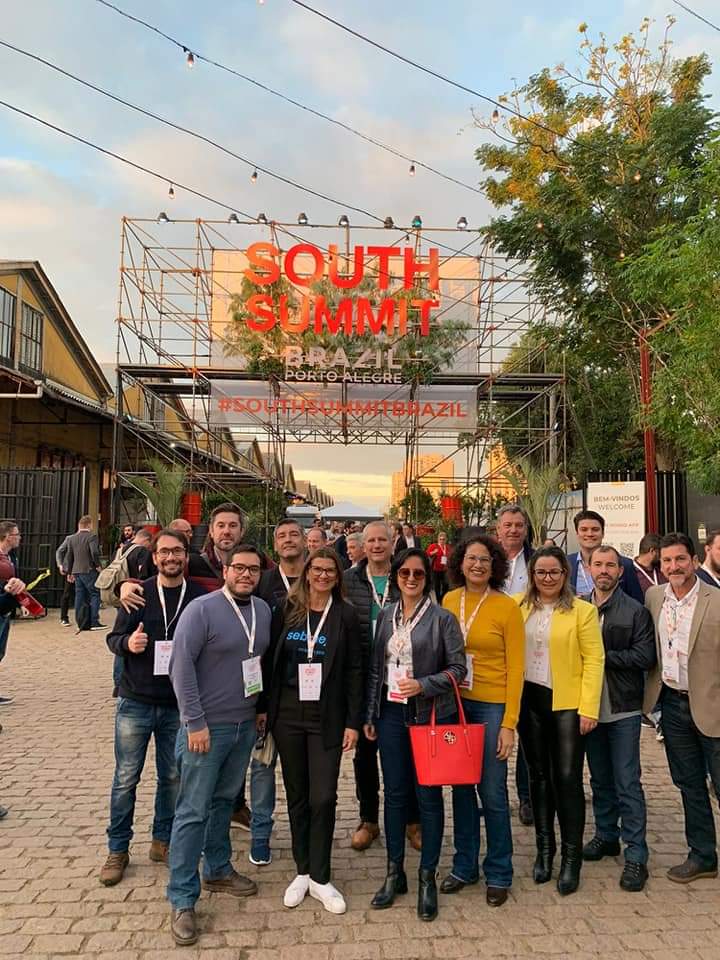 Comitiva de Alegrete no South Summit em Porto Alegre