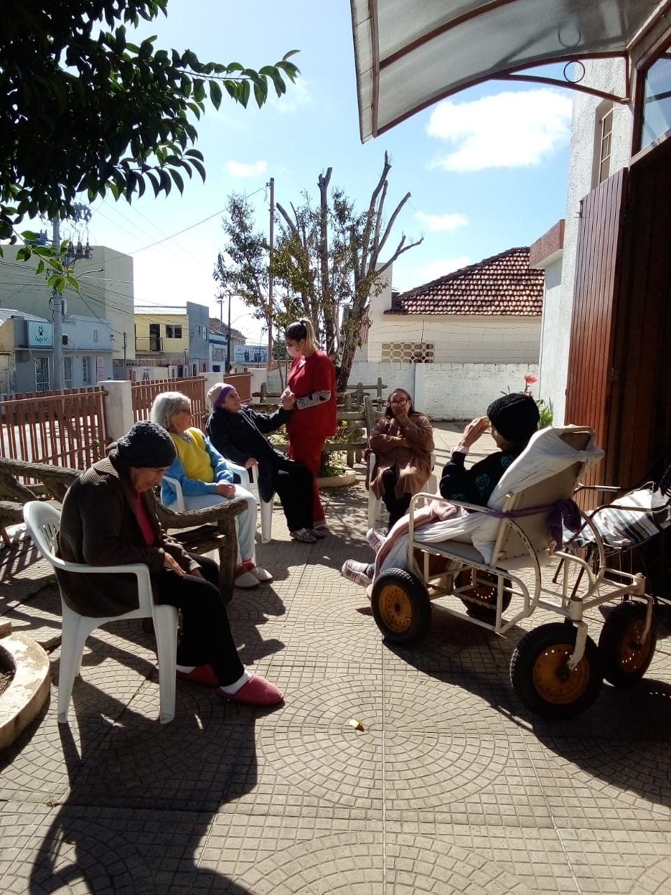 Idosas do Lar São Vicente de Paulo